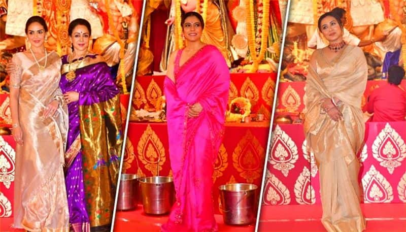 Durga Puja 2023: Kajol, Rani Mukherji, Imtiaz Ali and others grace celebration in north bombay; see photos SHG 