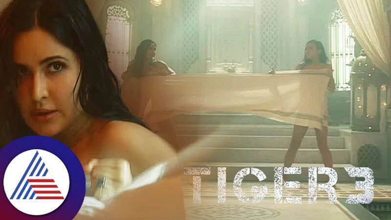 Katrina Kaif fighting wearing only a towel in Tiger 3 trailer breaks the internet  shocked fans say never expected  Rao