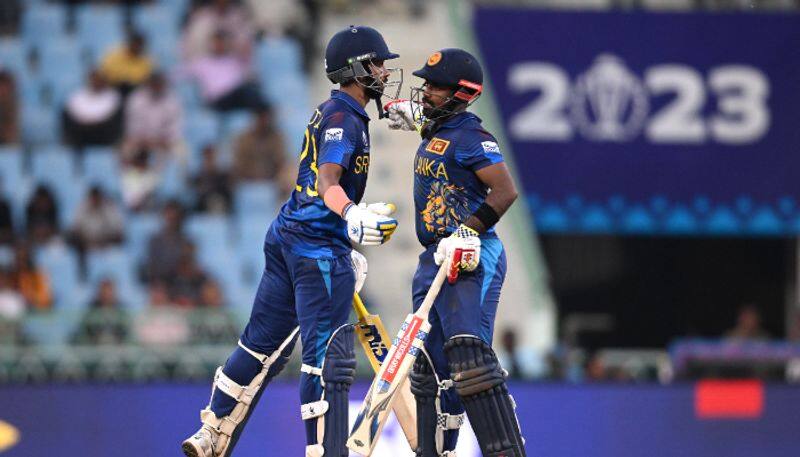 Sri Lanka Beat Netherlands 5 Wickets Difference and won its first win in Cricket World Cup 2023 after 3 loss rsk