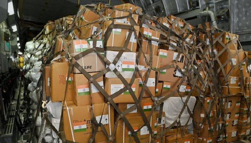 India sends 6.5 tonnes of medical aid, 32 tonnes of disaster relief material to Palestine (WATCH) AJR