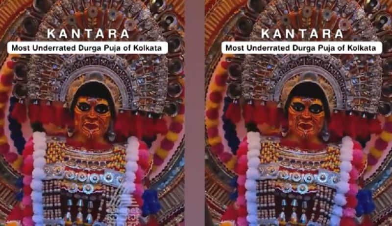 kantara inspired durga idols in kolkatas durga puja celebrations gvd