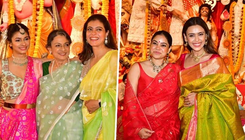 Durga Puja 2023: Jaya Bachchan to Kajol, celebrities visit Mumbai pandal in style RKK