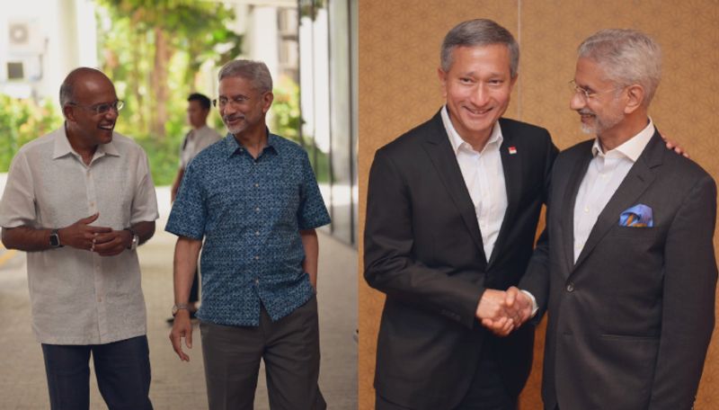 Indian External Affairs Minister JaiShankar three day visit to singapore finished successfully ans