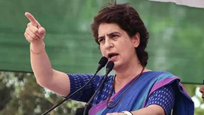 congress general secretary priyanka gandhi sensational comments on aimim during telangana assembly election campaign ksp