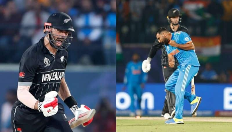 ICC World Cup 2023 Mohammed Shami Five Wicket Haul Helps India Restrict New Zealand To 273 kvn