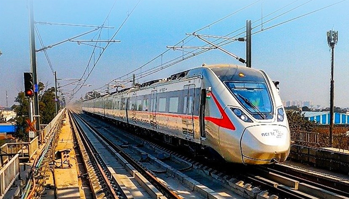 What is UPSSF plan for the security of Namo Bharat Train 