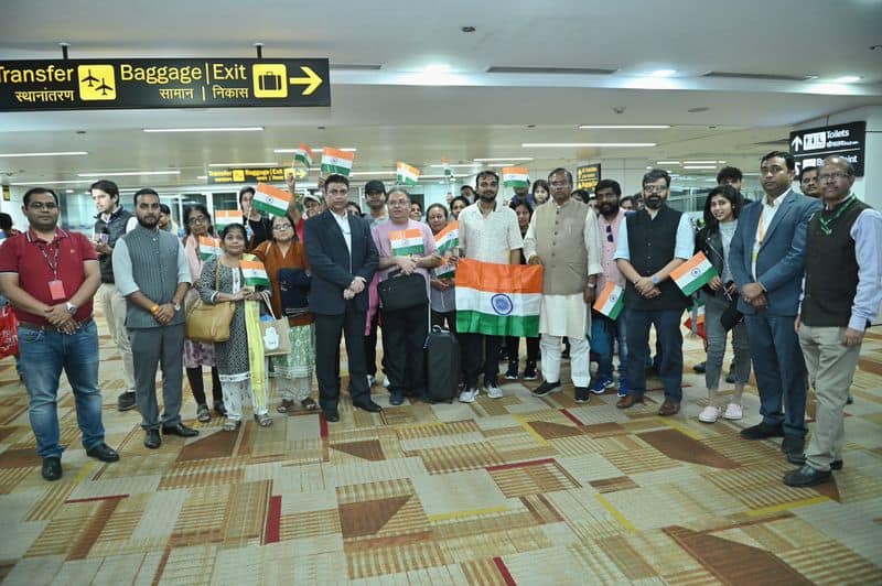 Operation Ajay: Sixth flight with 143 passengers, including two Nepalese citizens, arrives in New Delhi sgb