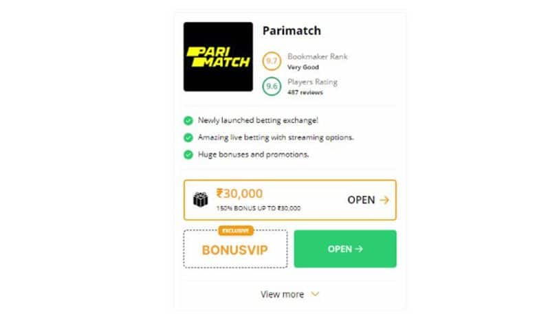 Parimatch Bonus Code 2023, Use BONUSVIP