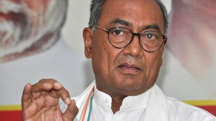 We are ready to contest against PM Modi. - Congress leader Digvijaya Singh..ISR