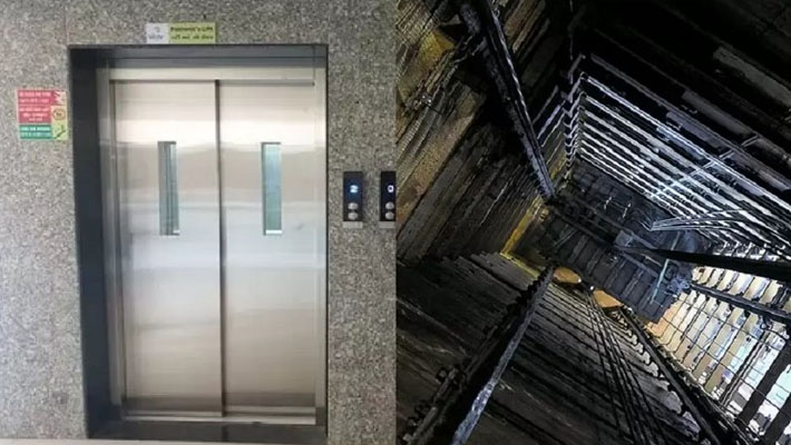 When the button is pressed.. the doors opened even though the lift did not come.. a person stepped inside and fell on the ground floor and died..ISR