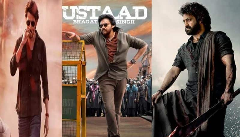 Dussehra Special Posters from Devara ustaad bhagat singh and Guntur Kaaram movies  NSK