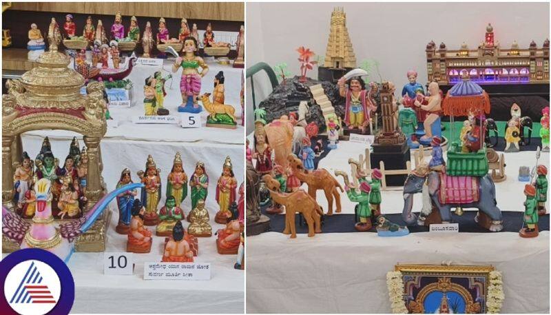 Dasara doll show tradition has also become trend in North Karnataka Jatti family celebration sat