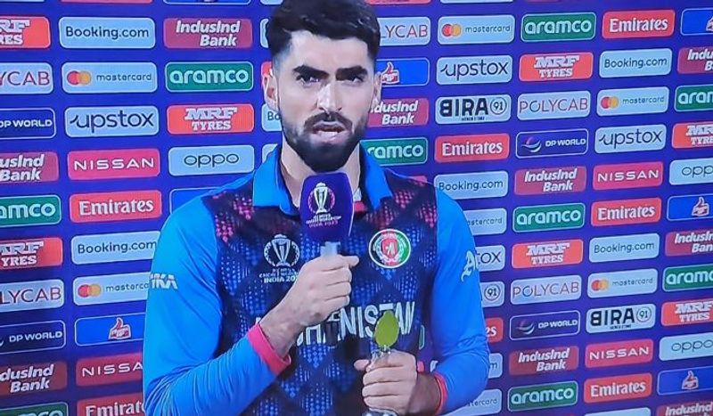 Afghanistan Ibrahim Zadran shames Pakistan, dedicates Player of the Match award to refugees Pak turned back