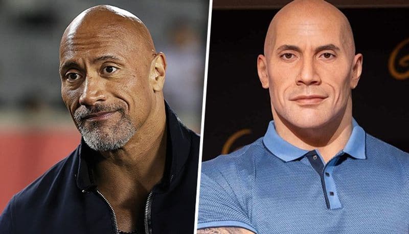 Entertainment Dwayne Johnson's wax statue in Paris undergo transformation after skin lightening controversy