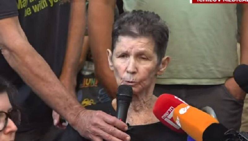 I went through hell': 85-year-old hostage freed by Hamas describes ordeal WATCH AJR