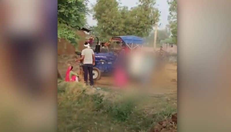 Man crashed to death by tractor 8 times in Rajasthan - bsb