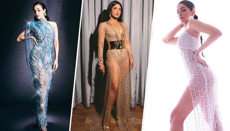 Priyanka Chopra to Malaika Arora-5 actresses who slayed the 'naked dresses' with style RBA