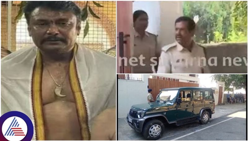 Bengaluru: Forest officers raid actor Darshan Thoogudeepa's residence amid tiger claw pendant row vkp