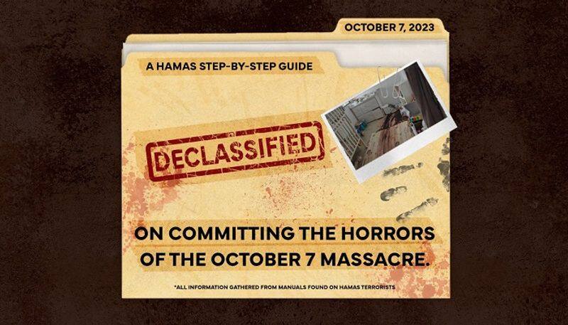 Declassified Israel shares step by step guide of Hamas' inhumane and barbaric October 7 massacre AJR