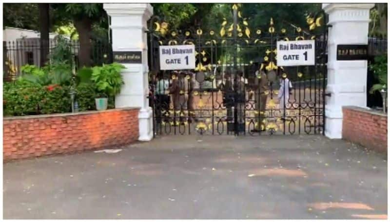 Rajbhavan alleges tamilnadu police on petrol bomb hurled smp