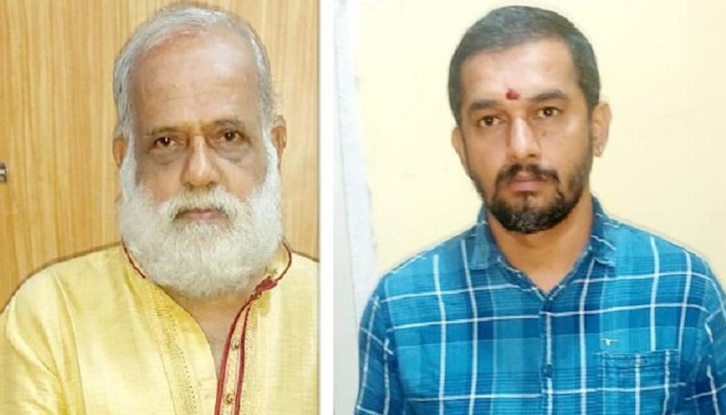 Arrest of Two Priests who were Wearing Tiger Claws in Chikkamagaluru grg