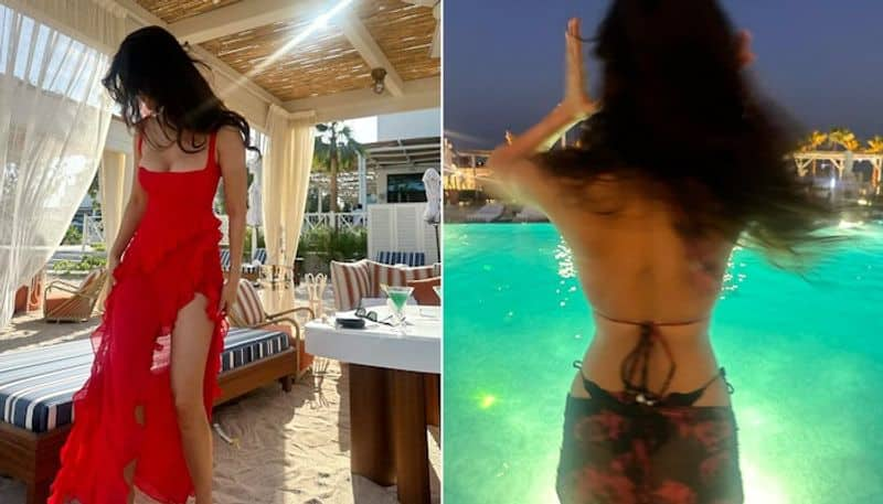 Disha Patani sizzles in red thigh-slit dress; photos go viral [PICTURES] ATG