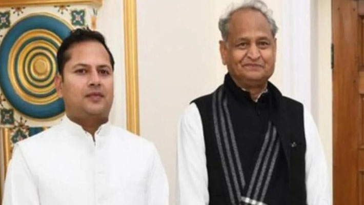 Ashok Gehlot Son Appears Enforcement Directorate Office Delhi SSM