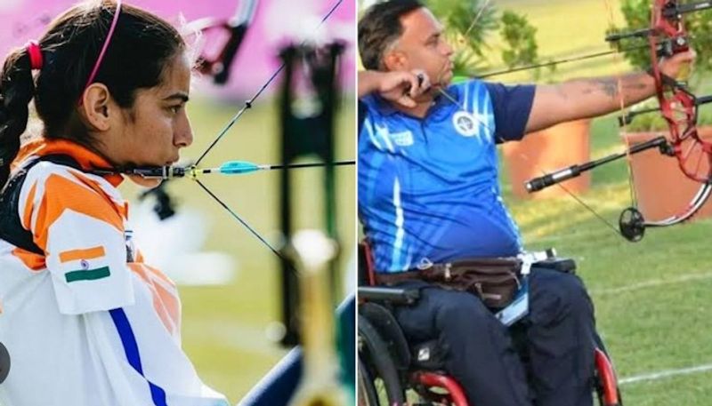 Asian Para Games Rakesh Kumar Sheetal Devi strike gold in archery compound open mixed team event ksm