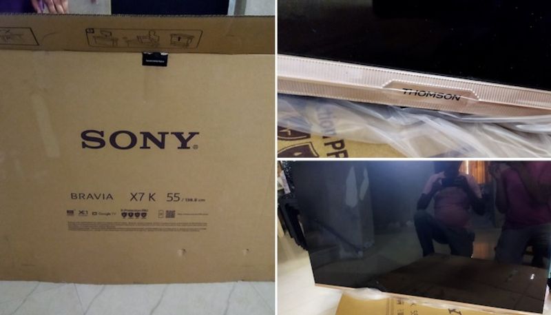 Viral post Man purchases Sony TV worth Rs 1 lakh from Flipkart but receives this instead gcw