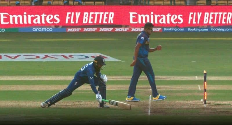 Sums up England's WC campaign Adil Rashid's bizarre run out against SL takes internet by storm (WATCH) snt