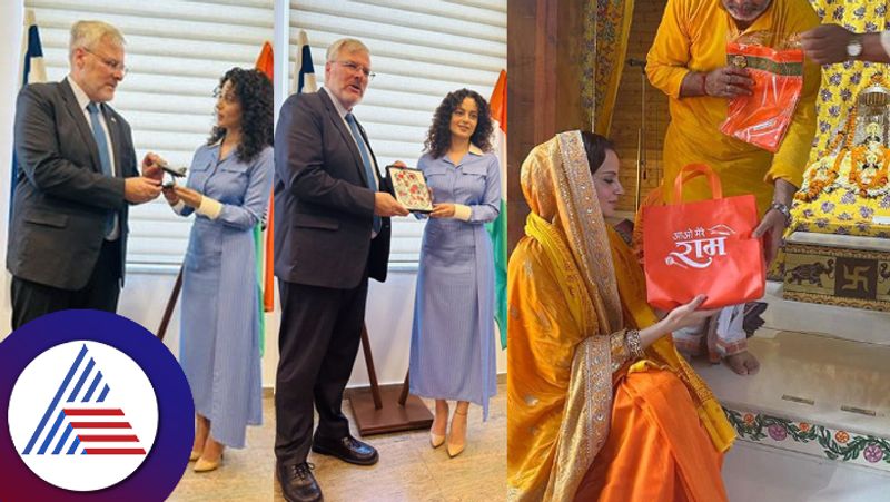 Actress Kangana Ranaut met the Israeli ambassador and Ayodya suc