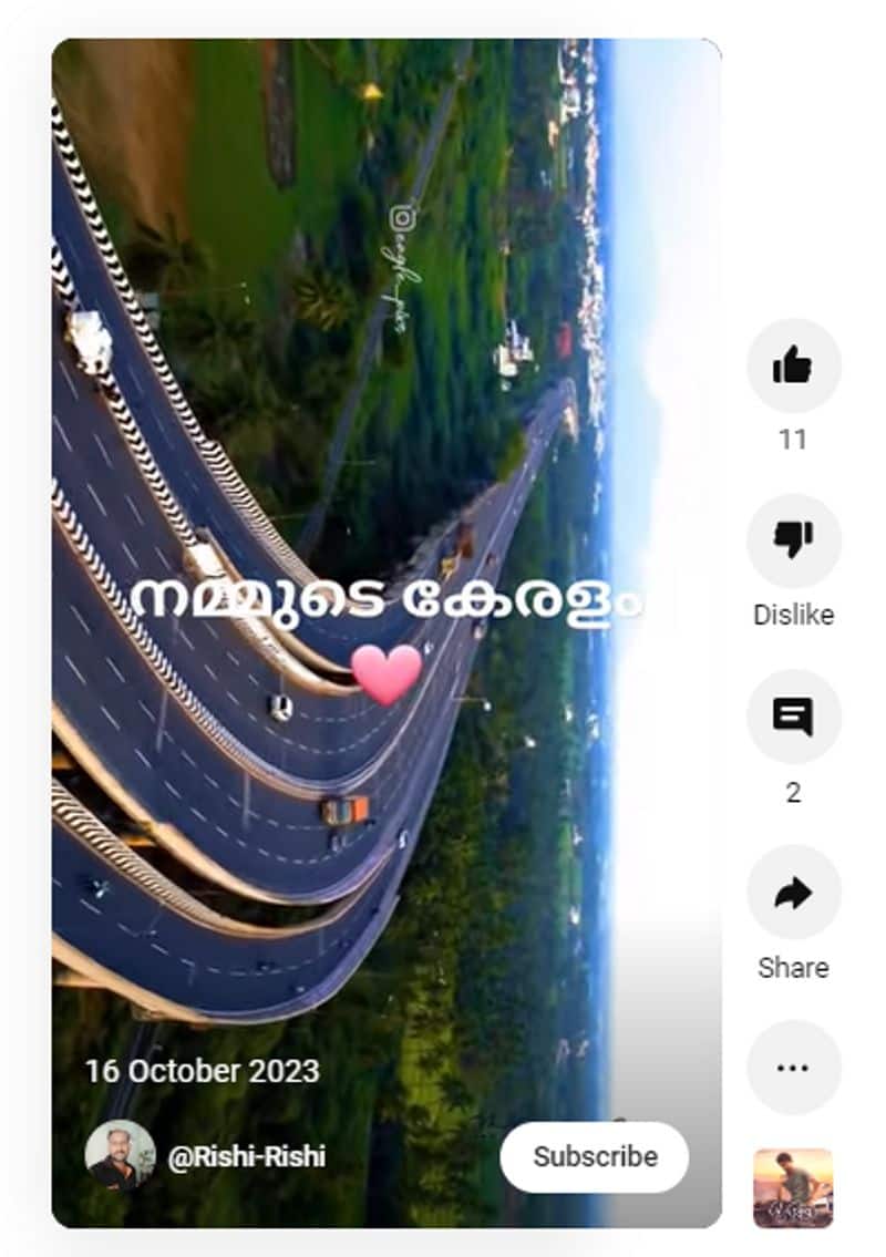 video of flyover from Salem falsely sharing as in Kerala fact check jje