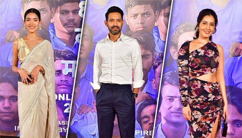 12th Fail screening: Vikrant Massey, Medha Shankar, Raashi Khanna, others grace the event SHG 