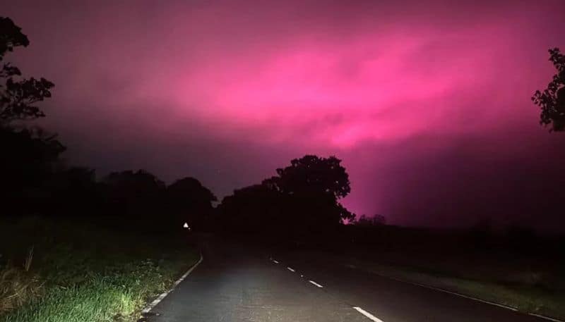 reason behind pink sky in easters part of Yorkshire town revealed etj