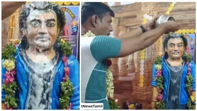 fan built temple in name of Rajinikanth nbn