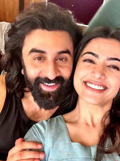 Ranbir Kapoor and Rashmika Mandanna
