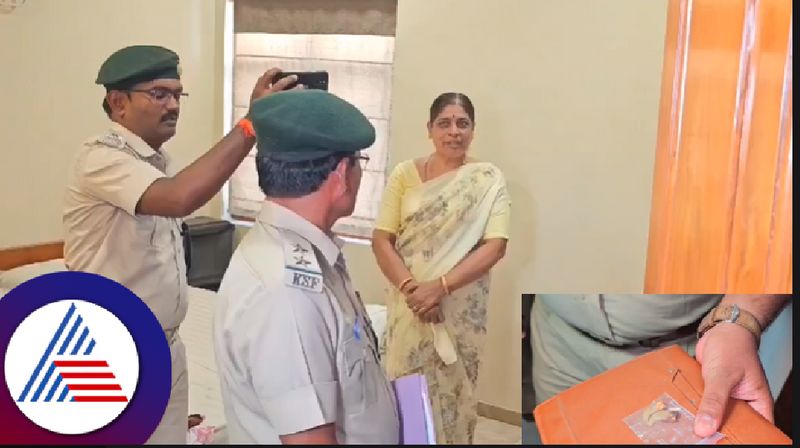 Tiger Claw Case Athani MLA Laxman savadis wife sushila savadi shocked at belagavi rav