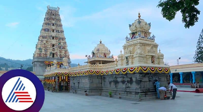 Male Mahadeshvara hill stair work stoppage devotees in troubled at hanuru chamarajanagara rav