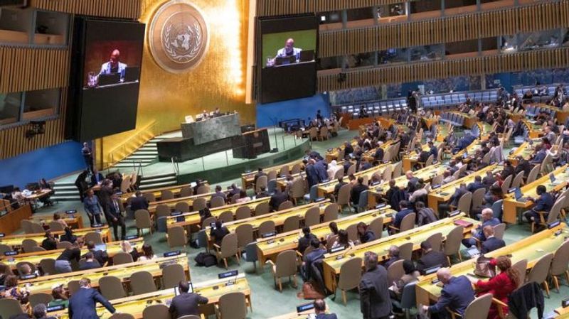 India among 45 nations to abstain from voting in UNGA on Jordan's resolution on Gaza ceasefire