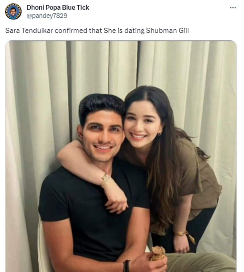 Fake photo of Sara Tendulkar and Shubman Gill viral in social media fact check 2023 10 28 jje 