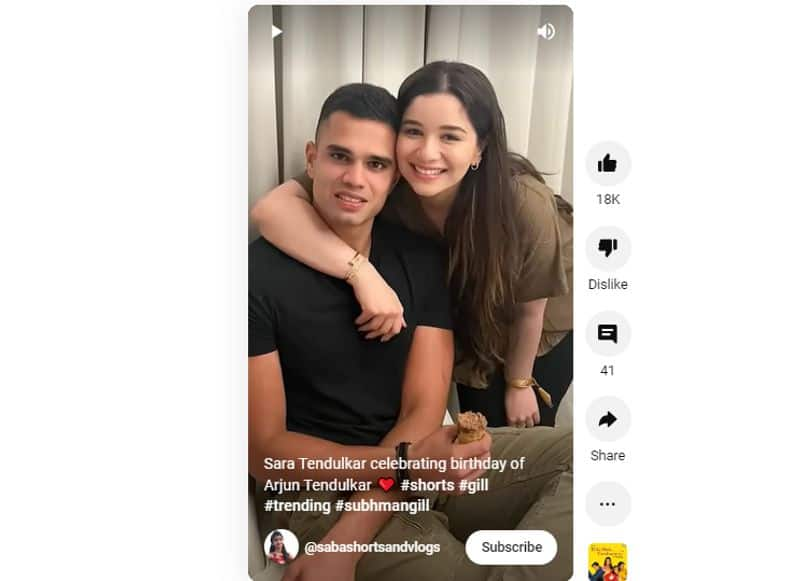 Fake photo of Sara Tendulkar and Shubman Gill viral in social media fact check 2023 10 28 jje 