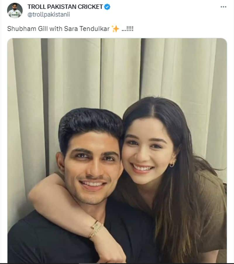 Fake photo of Sara Tendulkar and Shubman Gill viral in social media fact check 2023 10 28 jje 