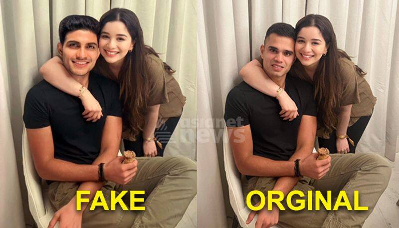 Fake photo of Sara Tendulkar and Shubman Gill viral in social media fact check 2023 10 28 jje 