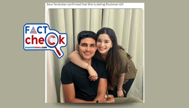 Fake photo of Sara Tendulkar and Shubman Gill viral in social media fact check 2023 10 28 jje 