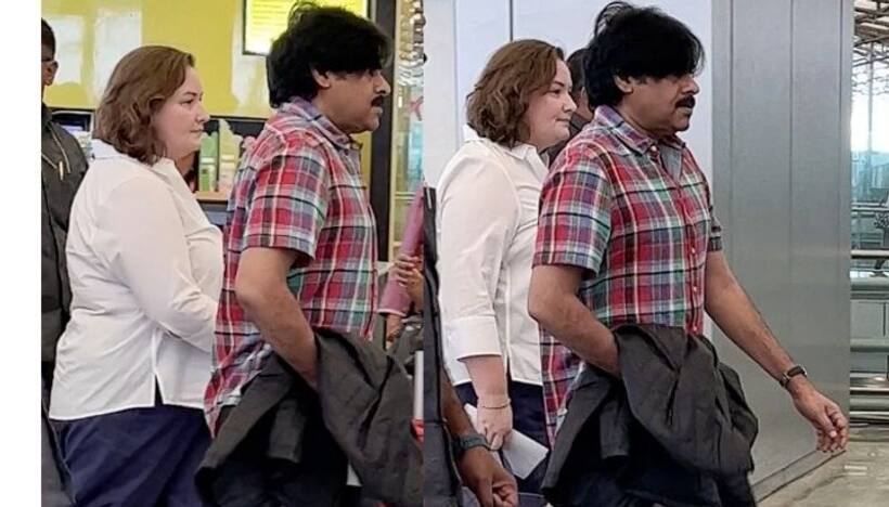 వరుణ్ తేజ్, లావణ్య వెడ్డింగ్ కోసం.. ఇటలీ బయలుదేరిన పవన్, అన్నా లెజినోవా దంపతులు