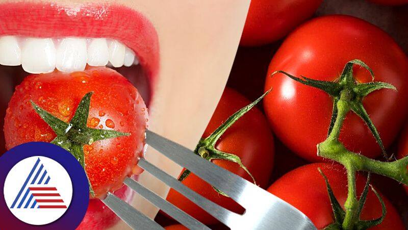 Which part of tomato is dangerous to health pav