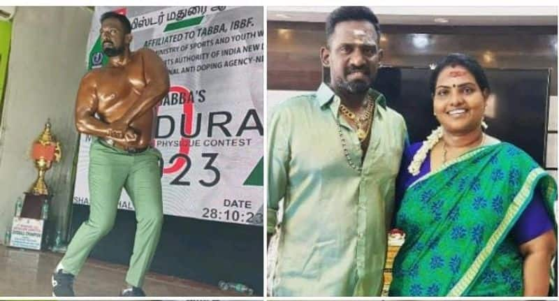 Actor Robo Shankar participated in the men's bodybuilding competition and stunned KAK