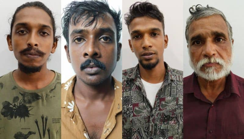 4 held for kidnaping and attacking youth for ransom in Kuravilangad etj