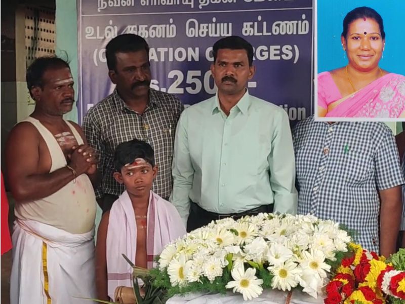 Body of organ donor in Hosur cremated with state honors vel