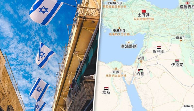 Chinese companies Alibaba and Baidu remove Israel as state from online maps amid Gaza conflict snt